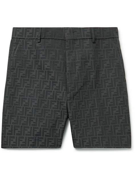 black fendi shorts|Shop Black Fendi Online .